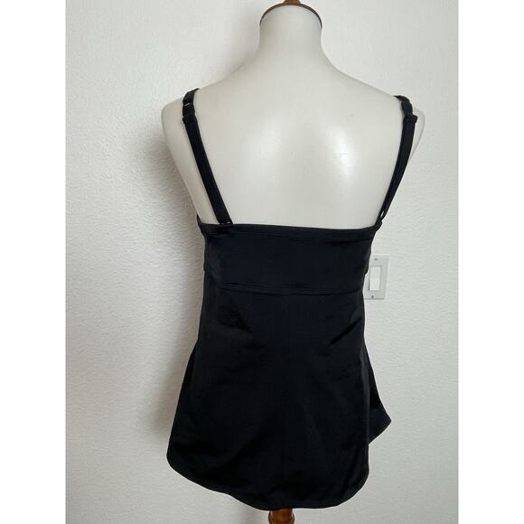 Torrid Swim Tankini Bikini Top Ruched Swimwear - Picture 7 of 11